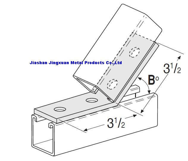 4 Hole Open Angle Connector